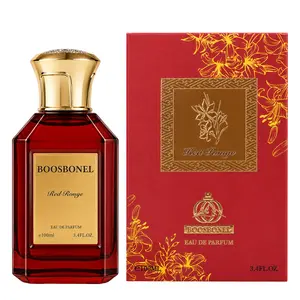 BOOSBONEL Red Rouge Eau De Parfum 100ml(3.4FL.OZ) Gift Edition | Sweet Amber Floral Woody | Long-Lasting Unisex Perfume