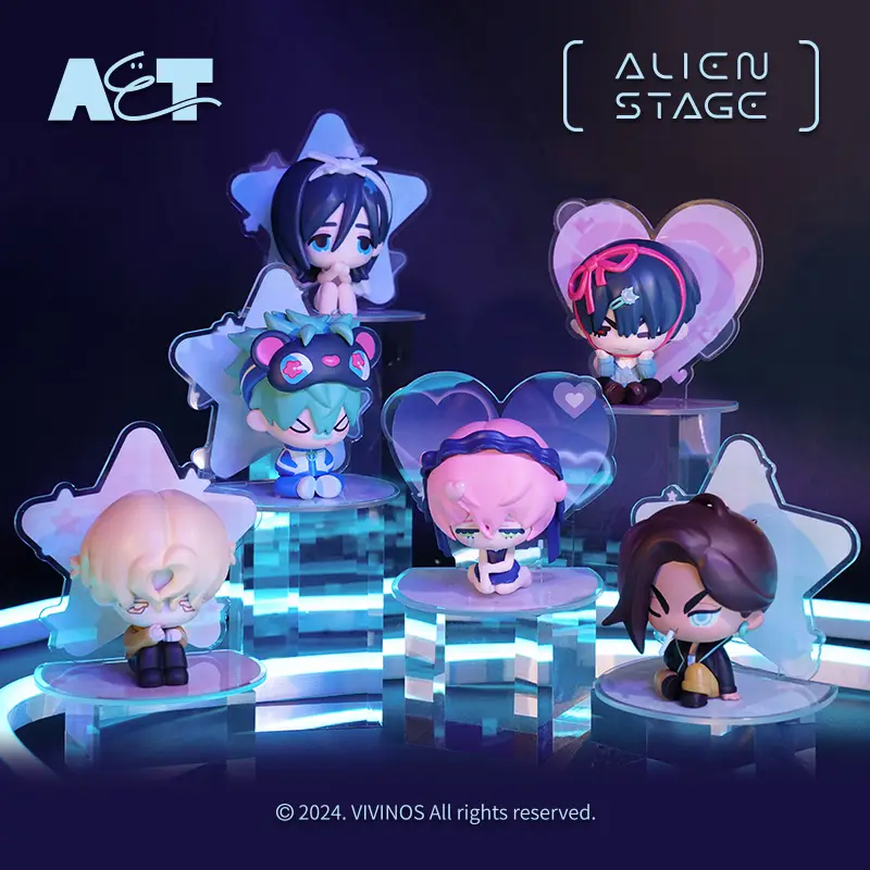 Alien Stage Blind Box, Alter Stage Series Collectible Figure Blind Box - Soft Vinyl Plush Display Piece, Birthday Gift & Collector's Item fashion im g
