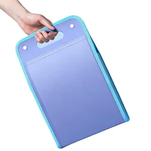 13-Layer Vertical Expanding File Folder, Accordion Folder, File Storage Folder, Holds 300 A4 Papers, Waterproof & Portable, Handheld Document Organizer, Files Organizer, Paper Organizers for School & Office