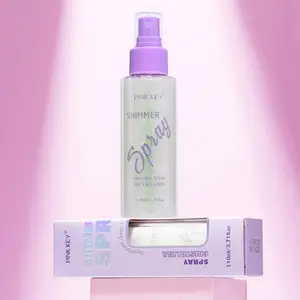 Sparkle Setting Spray, Body Highlighter, Body Glow, Collarbone Highlight Powder, Pearl Glitter Powder, Body Shimmer, Perfect for Stage Makeup Parties