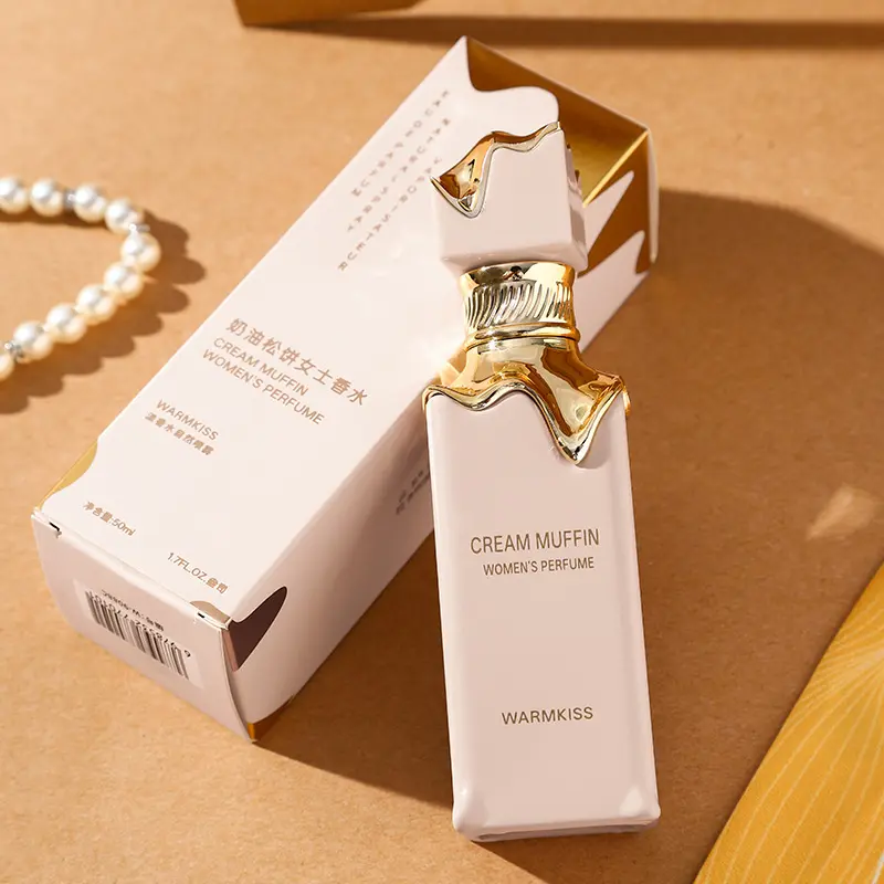 Warmkiss Creamy Cake Women's Perfume 50ML, Fragrances Perfume, High Quality Fragrance, Romantic Scent, Sweet Fragrance, Long-Lasting Fragrance, Fragrance Perfumes, Suitable for Daily Use, Parties, Gifts