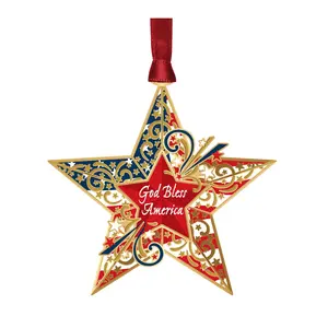 God Bless America Ornament