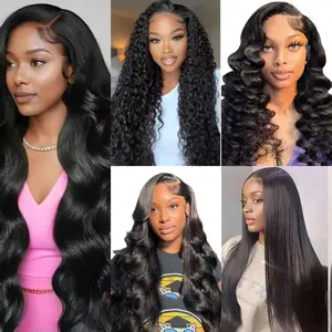 [Combo sale 26"&22"&22"&22"&22"] ‘ get 5 wig‘’Lace Front Wigs  13x4  Human Hair with Baby Hair 180% Density Human Hair Wigs for Black Women