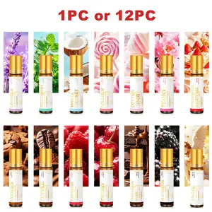 10ML Rollerball Massage Oil, Essential Oils Blend for Aromatherapy, Relaxing Scented Body Care, Perfect Gift for Stress Relief & Wellness