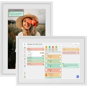 Digital Calendar with  Screen - 10.1 Inch Wall-mounted   Planner with Third-Party Calendar Sync, Chore , Meal Plan & Photo Display, Gifs for Mom