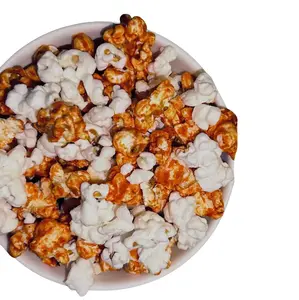 Buffalo & Garlic Parm - Bri Marie's Buffalo Breath & Cheesy Parm Garlic Cheese Based Popcorn Puffcorn Snack