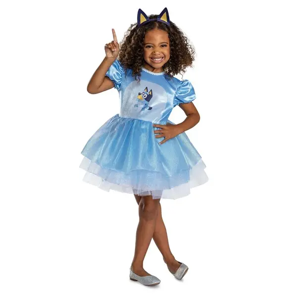 Girl's Toddler Bluey Classic Costume Dress