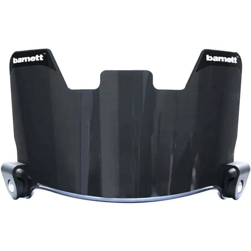 Visor black football helmet eyeshield