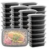 28oz Meal Prep Food Containers with Lids, Reusable Microwavable Plastic BPA free , to go box