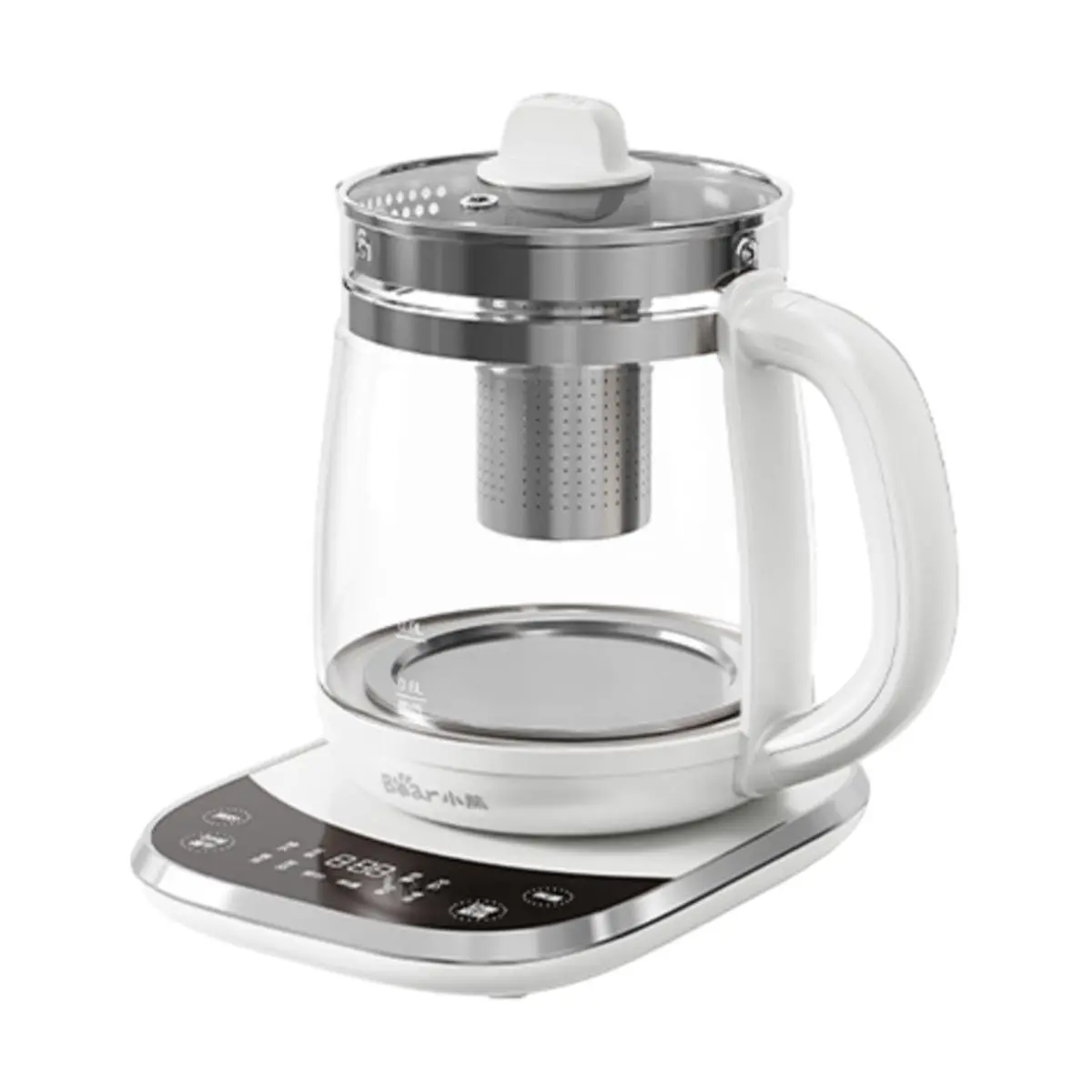 BEAR 2.0L Multifunctional Health Pot & Milk Warmer - Stainless Steel Electric Kettle for Boiling Water, Brewing Tea, Warming Milk, Baby Formula