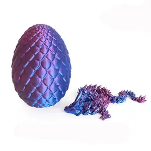 3D Dragon Egg Decorative Piece, DIY Laser Engraved Dinosaur Design for Spring Toys, Holiday Party Supplies & Home Decor, Unique Gift for Halloween and Christmas, Boys & Men gifts, Dragon Egg Decoration, Laser Engraving Details