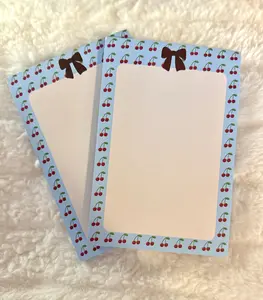 Cherry Bow Notepad