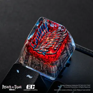Scout Regiment Logo - Attack on Titan - Artisan Resin Keycap