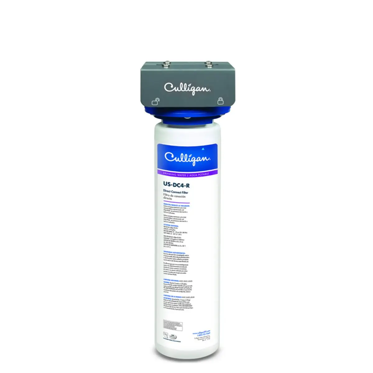 212 MAIN Culligan 4008177 Direct-Connect Under-Sink Water Filter System, Compatible with Culligan US-DC1