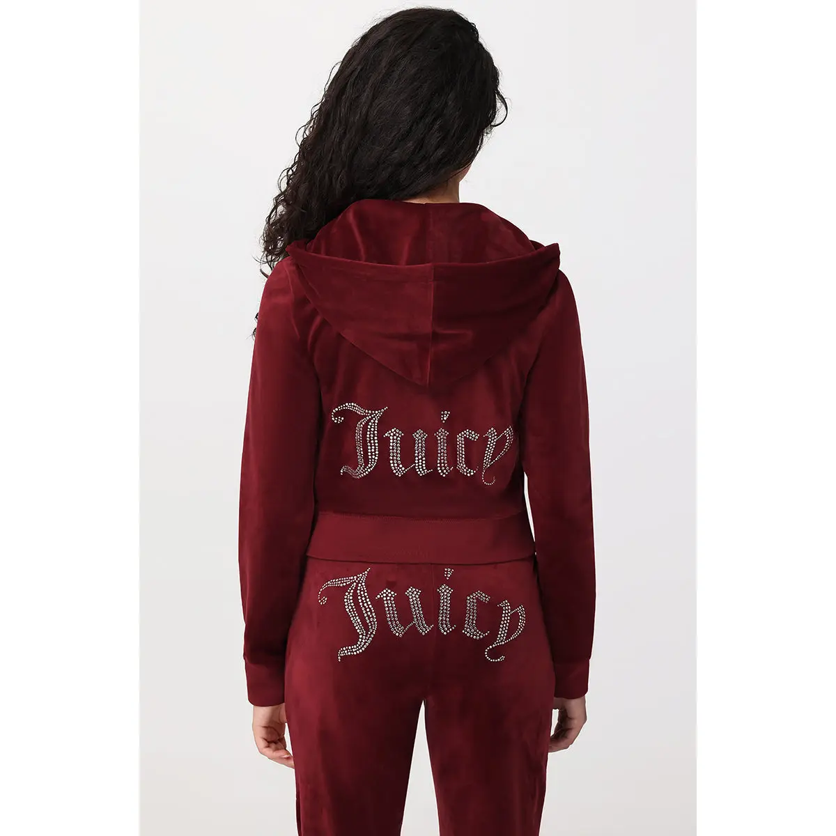 Juicy Couture OG Big Bling Velour Hoodie Juicy Couture OG Big Bling Velour Hoodie