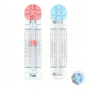 4-in-1 Paper Cutter Trimmer | Multi-Function Scrapbooking Tool with Straight, Wave, Perforated & Creasing Blades | Precision Cutting for Paper, Cardstock, Photos, Coupons & Postcards | Perfect for Crafters & DIY Enthusiasts Office Gadgets Home Office