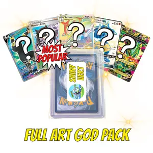 Full Art God Pack - Poke 5 Card Bundle