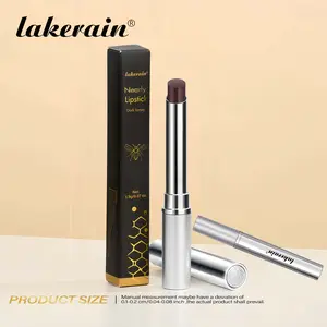 Honey Lipstick Sheer Tinted Lip Balm - Natural Black Cherry Color for Soft, Supple Lips, Moisturizing Daily Wear