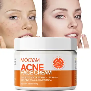 MOOYAM Acne Scar Treatment Cream 50ml with Centella & Snail Repair for Post-Acne Marks Removal - Fragrance Free, Paraben Free, Salicylic Acid, AHA, BHA, Zinc Pac, Lactic Acid, Vitamin B6 for Sensitive Skin Care Natural Aloe Tea Tree non-irritating facial