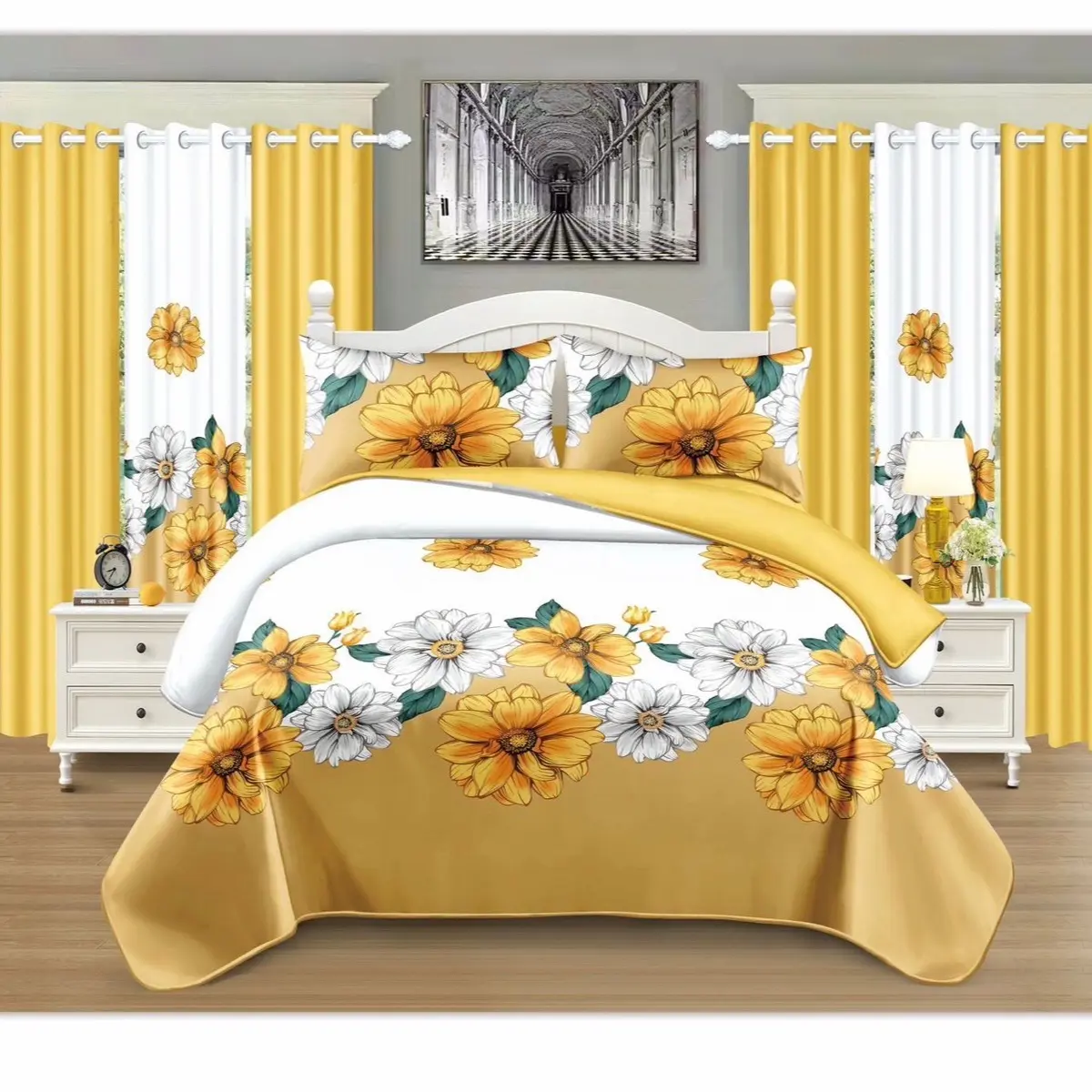 9 Pcs Bedspread - Soft and Comfortable Design for a Luxurious Sleep Experience