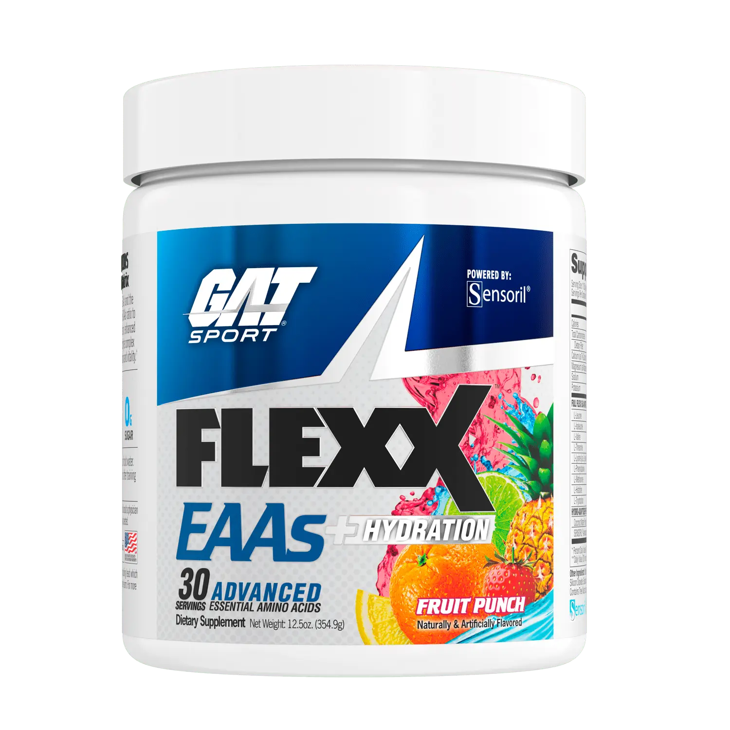FLEXX EAAs Powdered Supplement Drink Mix - Fitness, Gym Supplements with Amino Acids, Protein & Hydration Support for Active Individuals