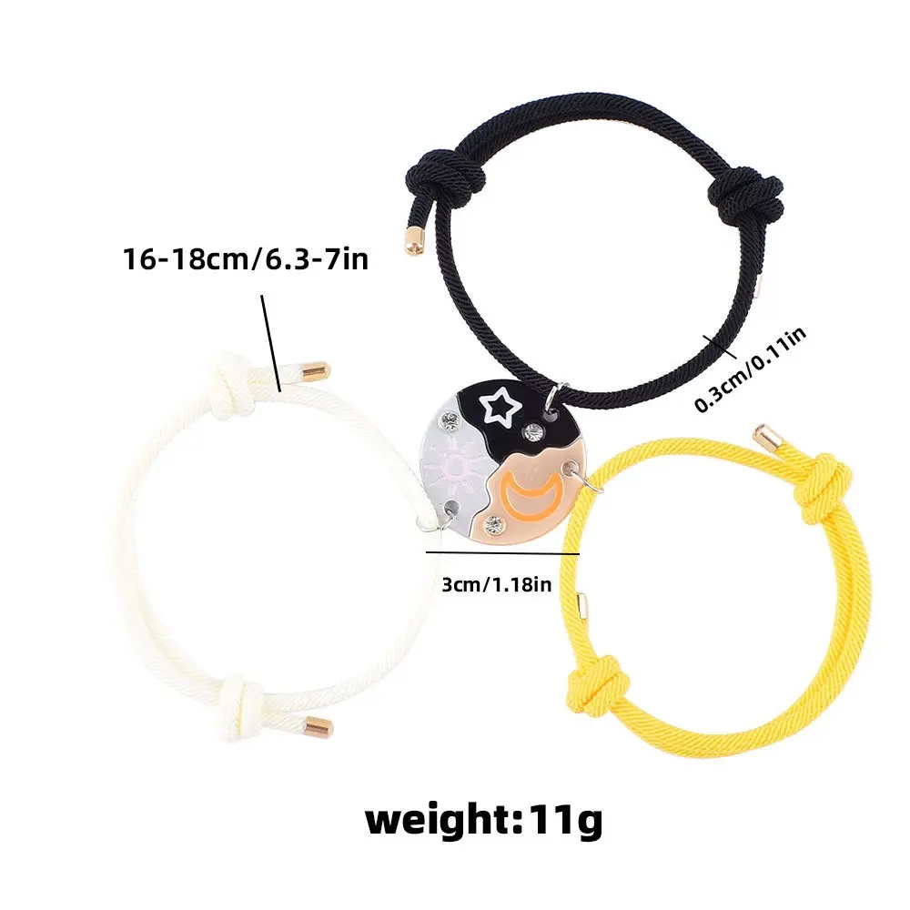 【For U Gifts】2026 New Women's Matching Sets - Rhinestone Star/Moon/Sun Round Pendant Jewelry, Friendship Bracelets, Bangles, Keychains with Sparkle Accents, Teen Girls' Birthday Graduation Gift, Elevate Your Bond with Style, Necklace/Keychain
