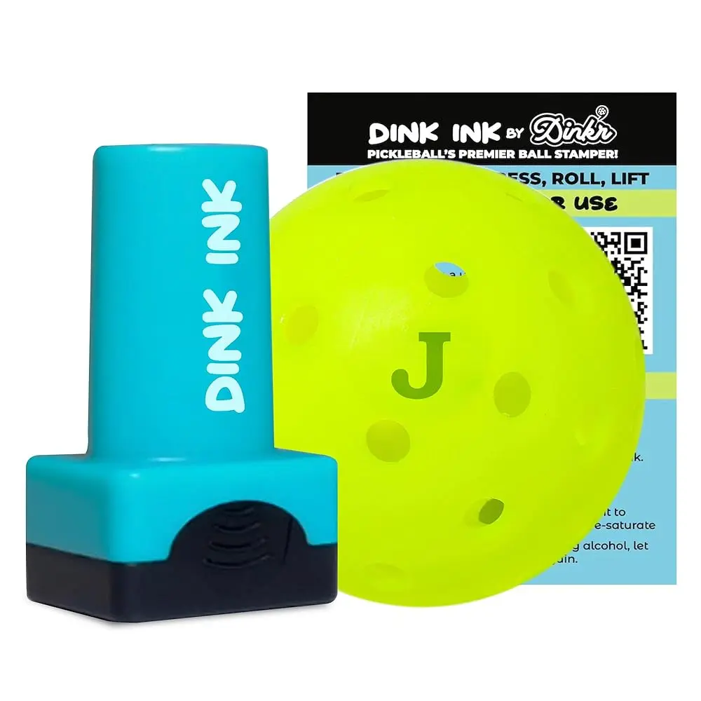 Dink Ink: Self-Inking Pickleball Marker | Personalize Your Balls | Quick-Dry, Smudge-Free Ink