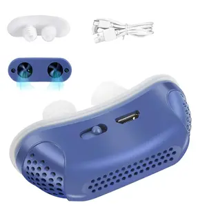 Electric Snore Stopper with Double Eddy Current for Easy Breathing, Effective Snoring Solution for Men & Women All Nose Shaped to Improve Sleep