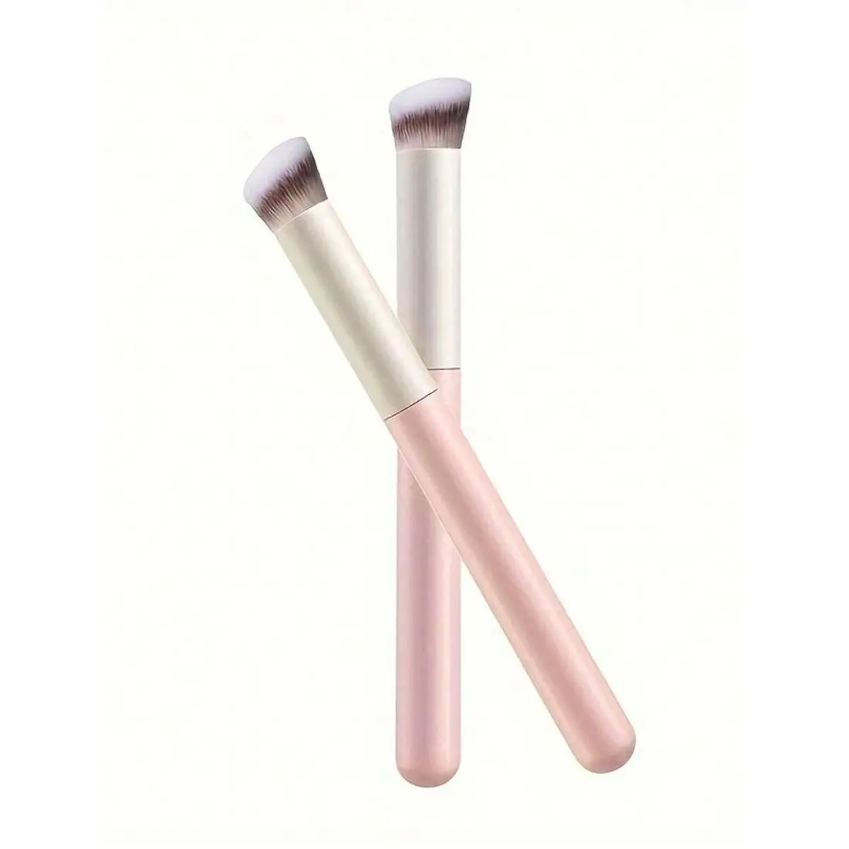 2 Concealer Brush For Bright White Eyeshadow Under The Eyes, Suitable For Eye Cream And Concealer To Cover Blemishes, Halo, Mixed Foundation, Cosmetic Brush