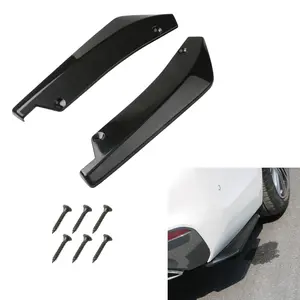 2PCS Car Bumper Lip Splitter Diffuser - Custom Durable Anti-Collision Exterior Trim, Universal Adjustable Fit, Vehicle Modification Accessory, USA Stock Fast Shipping, Car Accessories