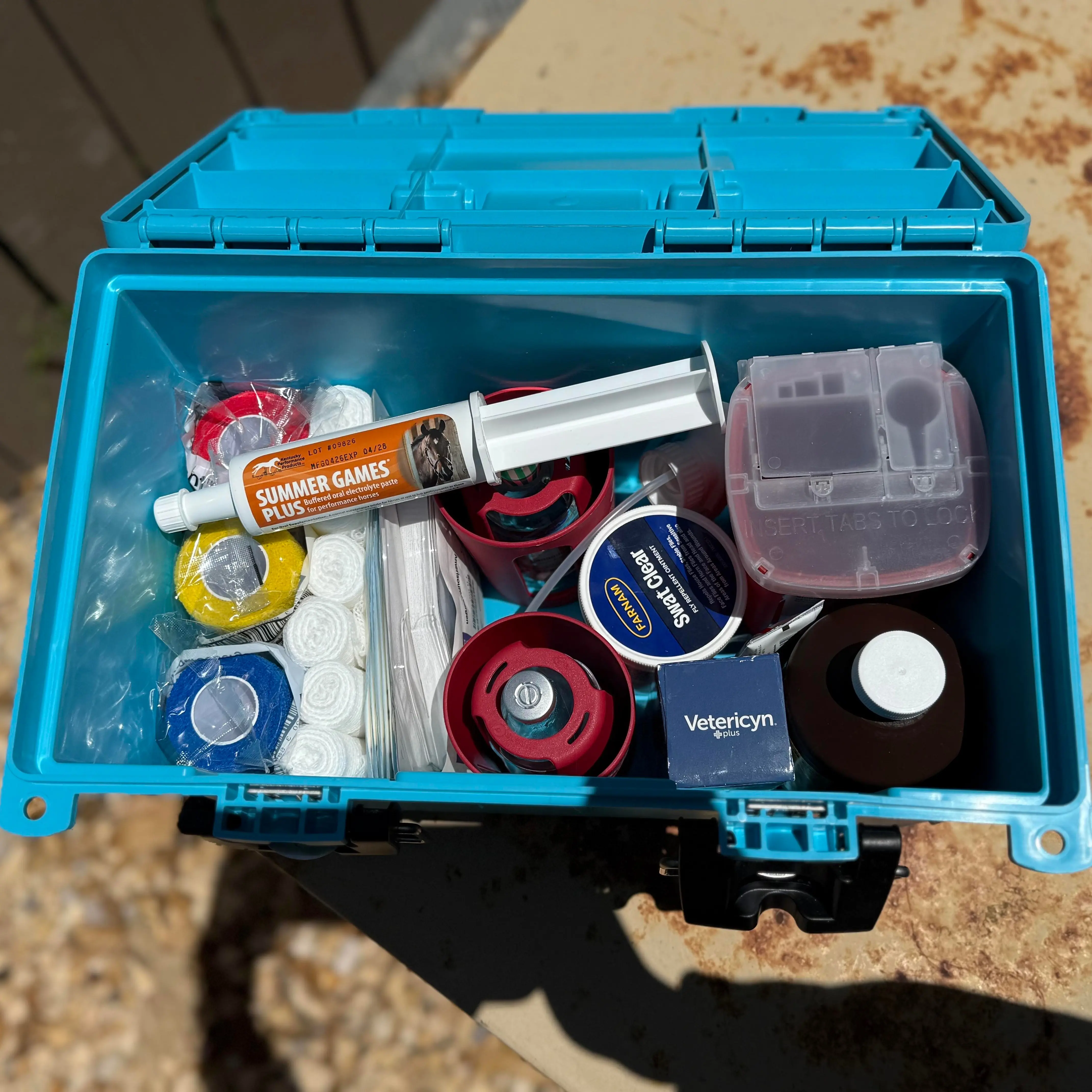 "The Starter" Fully Stocked Equine Vet Kit