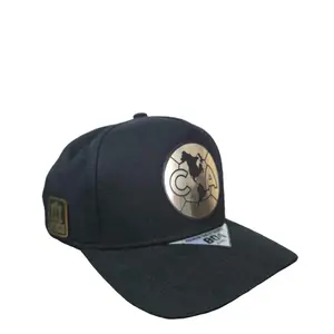 America Hats, Black Snapback with logo America, Gorra de las Aguilas del America