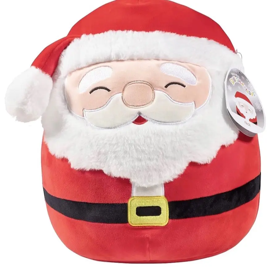 Squishmallow 12" Santa Claus - Christmas Official Kellytoy - Cute and Soft Holiday Plush Stuffed Animal Toy - Great Gift for Kids