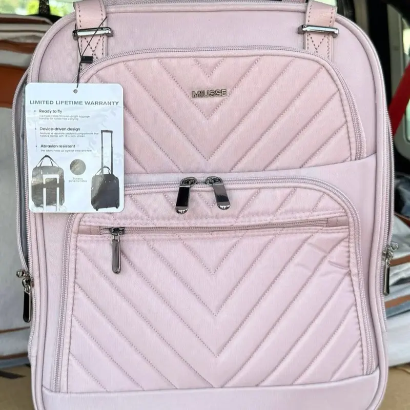 lightweight carry-on, Misuse Carry On Luggage with Wheels, Elegant Luggage, Durable Design Abrasion-Resistant Features Limited Lifetime Warranty Travel Carry On Ideal for Short and Long Trips