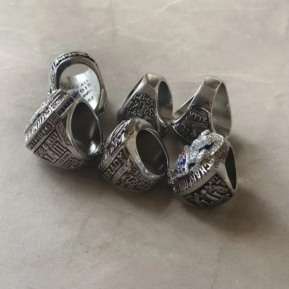 A-G-Z  6 SET RING AND BOX Jewelry rings, personalized rings, festival gifts