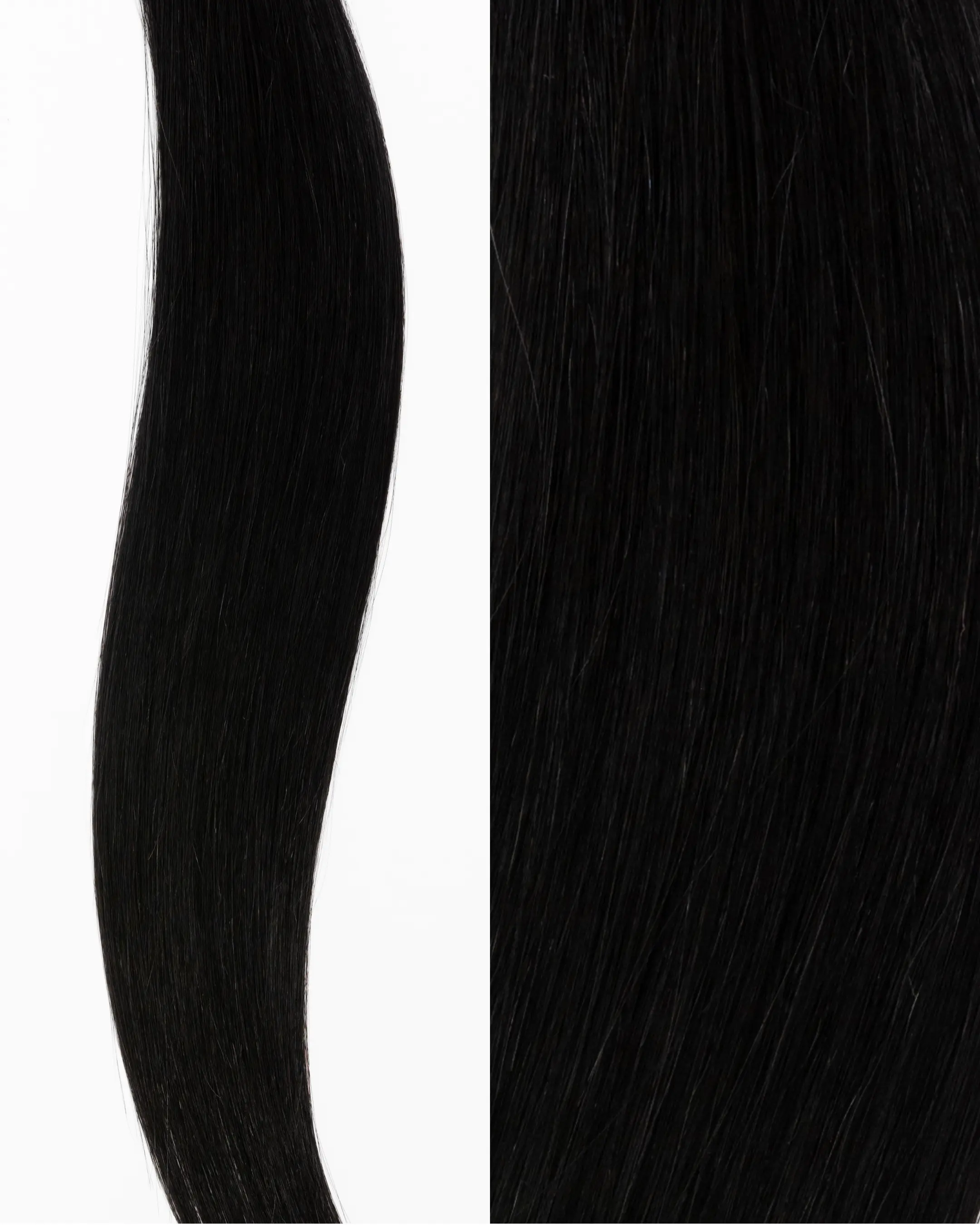 Signature Tape-In, Straight | Jet Black #1