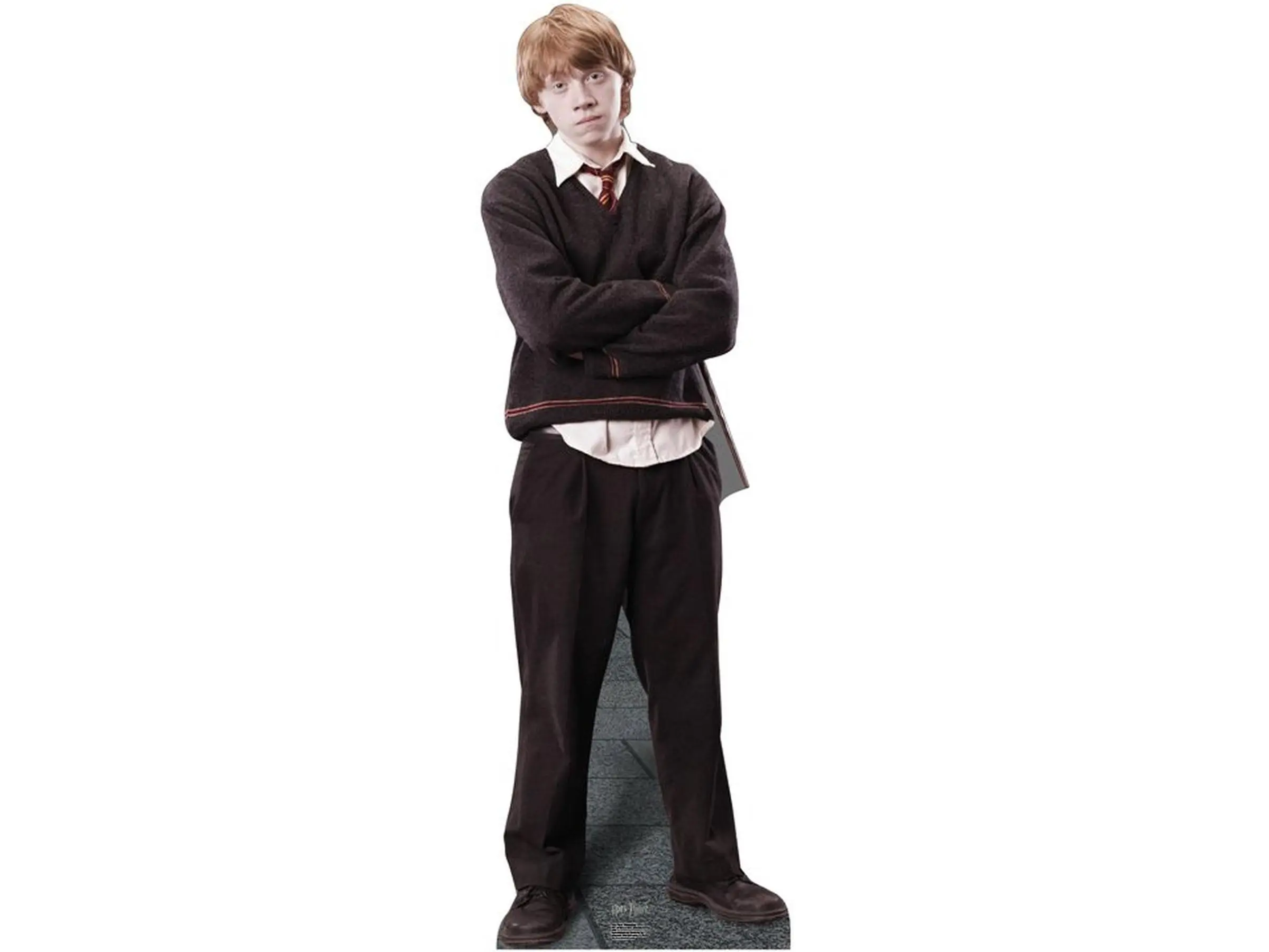 Ron Weasley Life-Size Corrugated Card Stand-Up - 69"in x 23"in 1-Piece Mountable Home Display, Room Decor, Home Supplies Collectible (7 ft Tall), One Piece, Cardboard