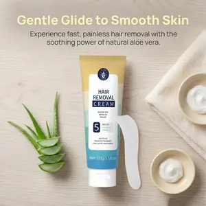 Mild Depilatory Cream 100g | Suitable for Men & Women | Perfect for Body, Legs, Arms & Bikini Area