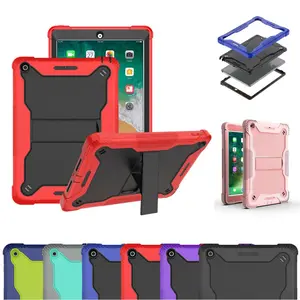 Shockproof Heavy-Duty Silicone Tablet Casing with Stand & Holder, Accessories for Apple iPad 11