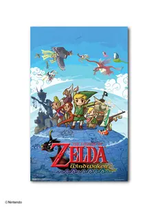 Zelda™: The Wind Waker Cartoon Poster Print (11x17)