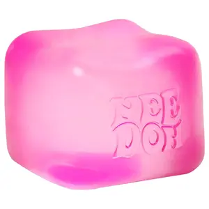 Nee Doh Nice Cube Squish Toy for Ages 3+, Classic & Novelty Toy