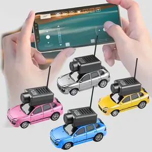 1:64 Scale Remote Controlled Car with HD Camera, FPV First Person View Mini RC Car, 2.4GHz Gyroscope Racing Car Vehicle Toys for Adults & Children