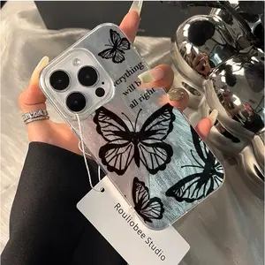 Monochrome Premium all-inclusive English alphabet cell phone case for Galaxy A03 A03S A04S 4G A1 A12 A13 LIE 4G A14 A15 A23 A25 5G A32 4G A35 5G A51 4G A53 5G   FE iPhone 7 7 PLUS 8 8 PLUS X XR XS XS MAX 11 12 13  14 14 PRO 15 15 PRO  16 16 PRO