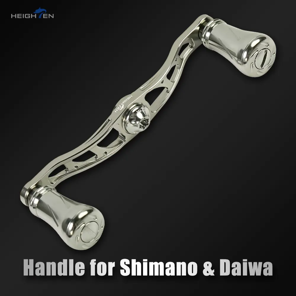 HEIGHTEN 105mm Aluminum Reel Handle for Shimano Daiwa Abu Garcia Baitcasting Reel Handle Replacement
