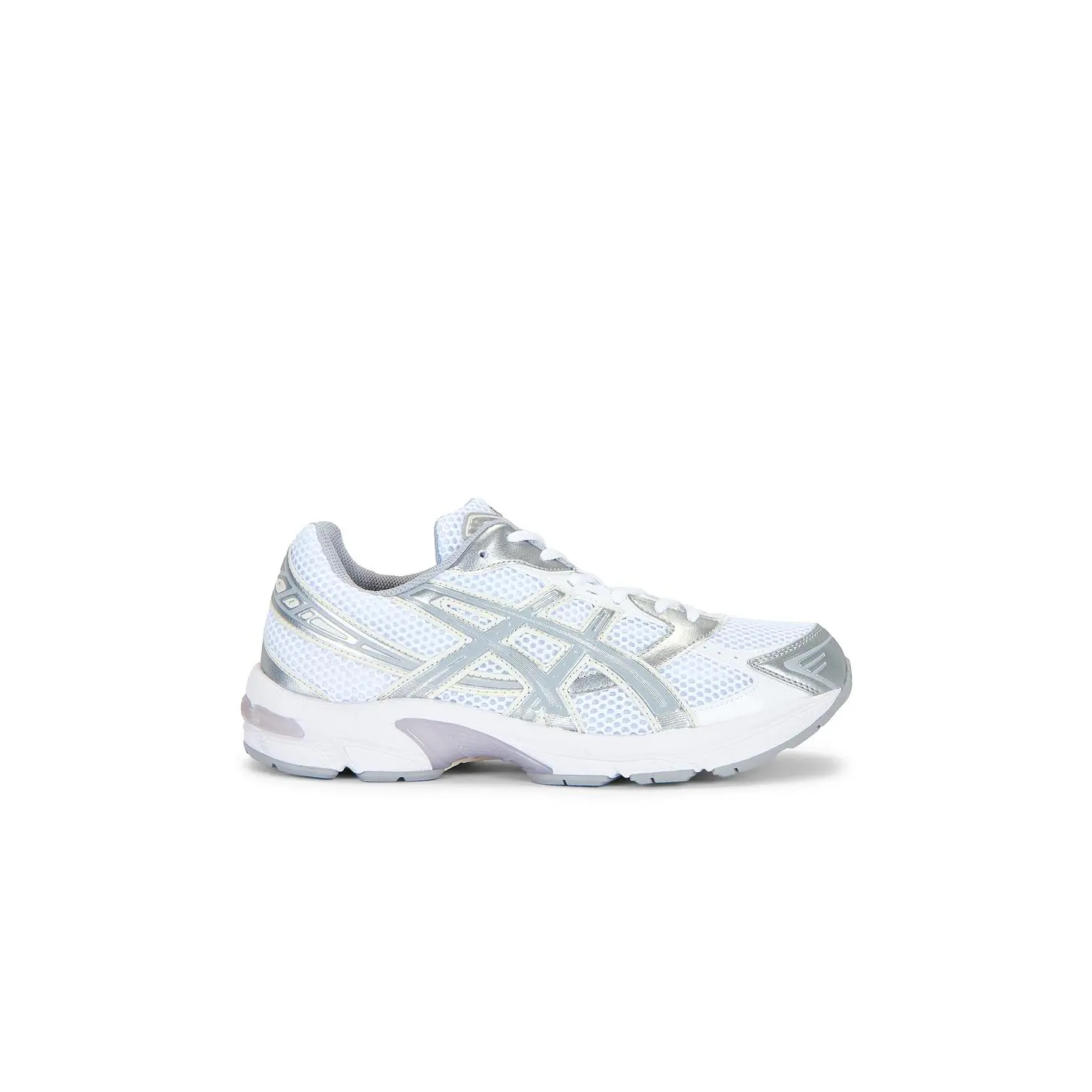 Asics Gel-1130 Sneaker in White & Piedmont Grey