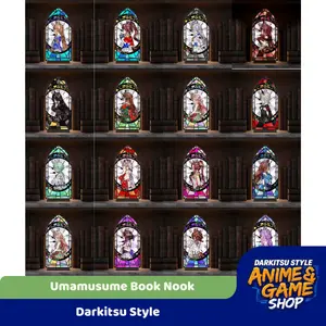 Umamusume Book Nook - Not Include Candle - Book Nook - Umamusume Pretty Derby - Home Decor - Best Gift