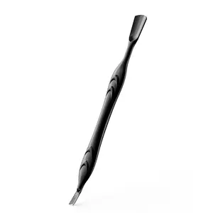 Cuticle Pusher with Fork, 2-in-1 Cuticle Trimmer Nail Care Tool, Stainless Steel Cuticle Remover Tool for Manicures and Pedicures