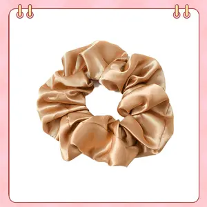 Pizazz 1 Piece Silk Satin Hair Ties  for Ponytail