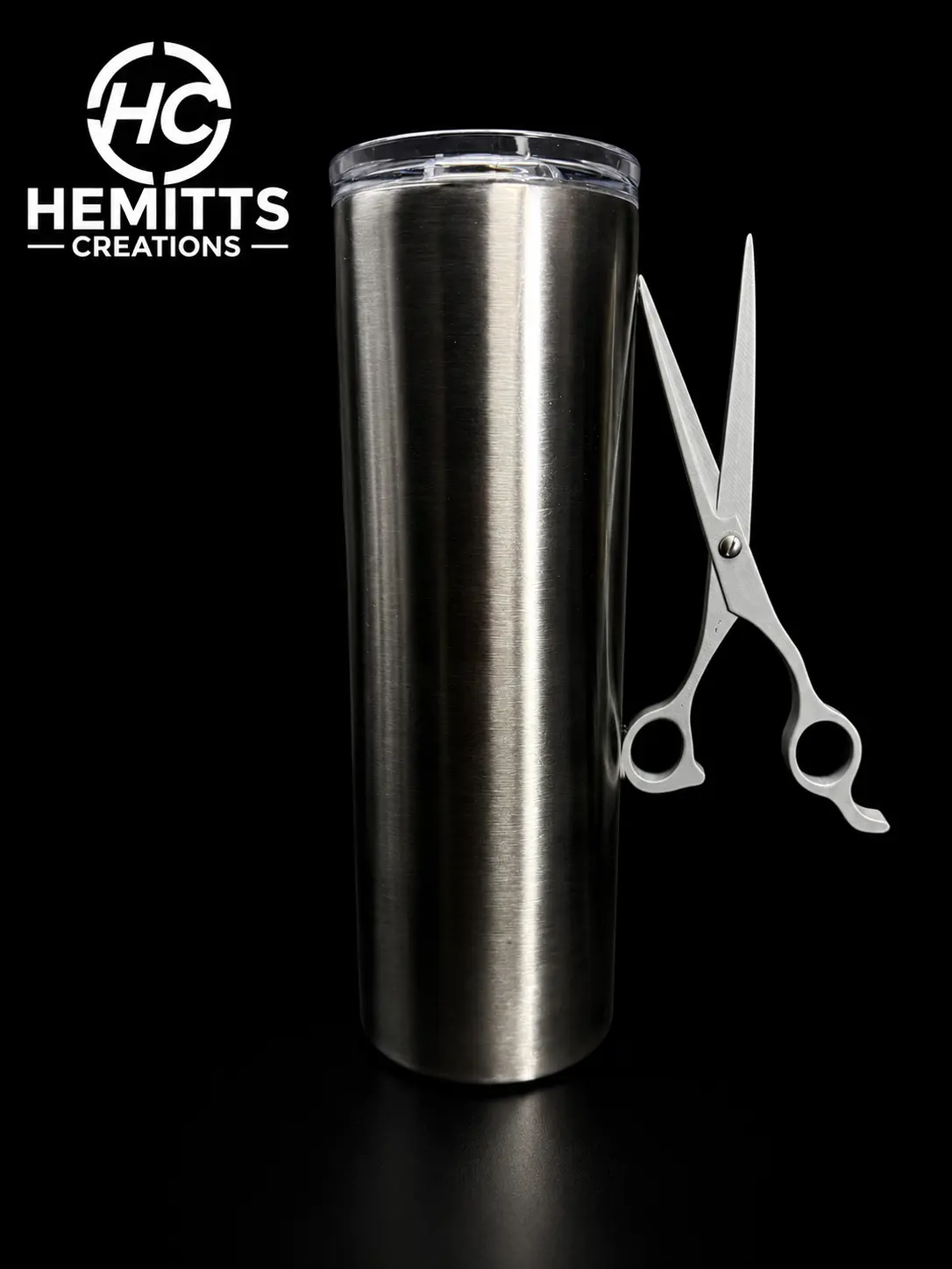 Scissors Tumbler Handle for Epoxy Tumblers | 3D Printed Hair Stylist Cup Handle | Salon & Sewing