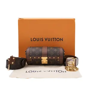 Pre-owned Louis Vuitton Leather Crossbody Bags Papillon Trunk Small Monogram JM SK083